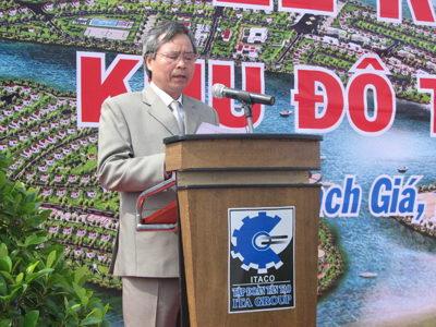 Ông Phạm Duy Thái, Chủ tịch HĐQT Công ty AGRIMECO, phát biểu tại buổi lễ