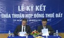 Lễ kí kết hợp đồng thuê đất